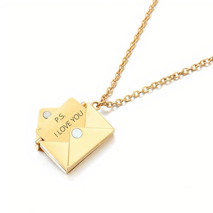 Gepersonaliseerde ketting met geheime boodschap